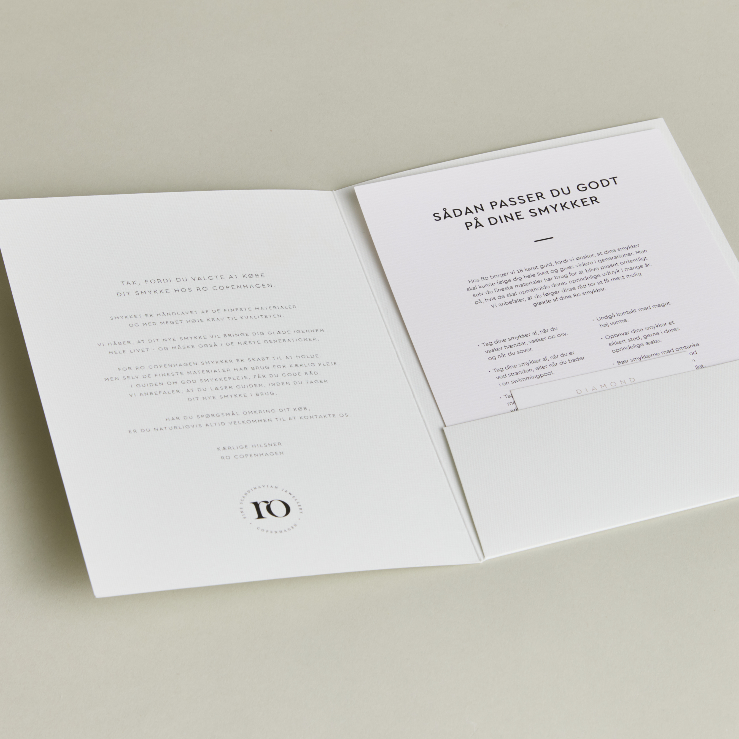 Fryd Diamant ørestik L - 18kt Hvidguld