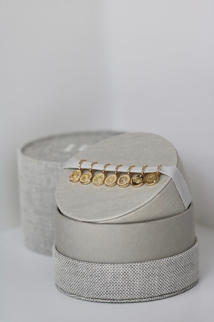 Inner Peace Pandechakra vedhæng - 18kt Rødguld