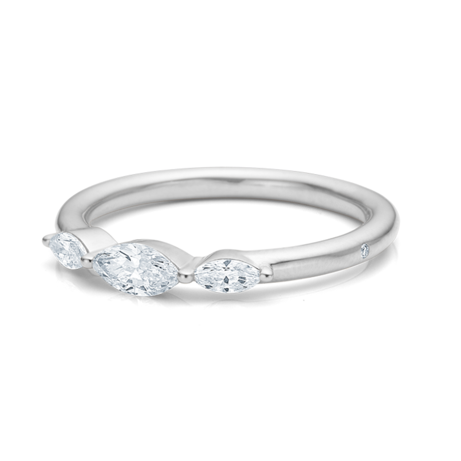 Meant to be her diamantring - 18kt Hvidguld