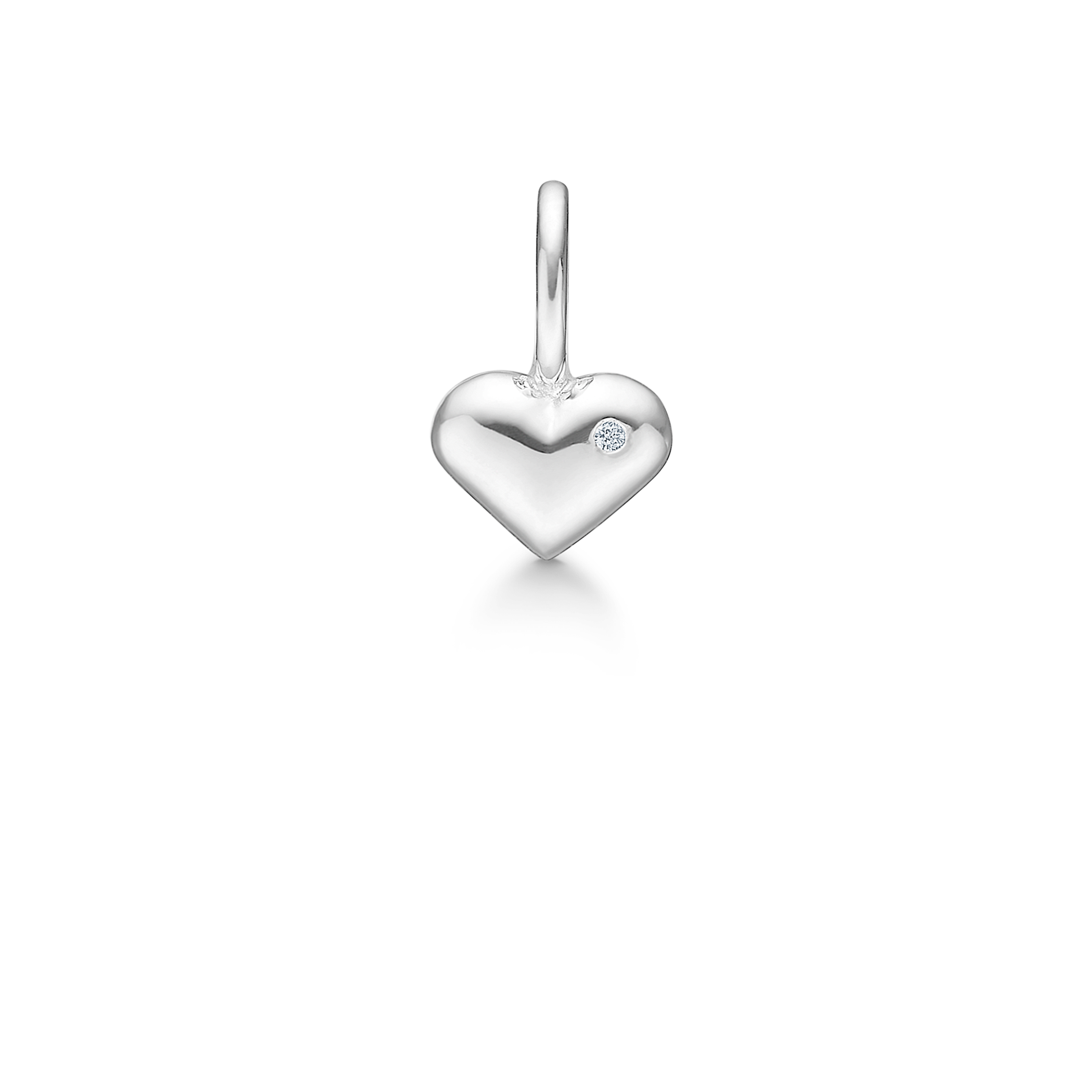 Symbols My Heart vedhæng - 18kt Hvidguld