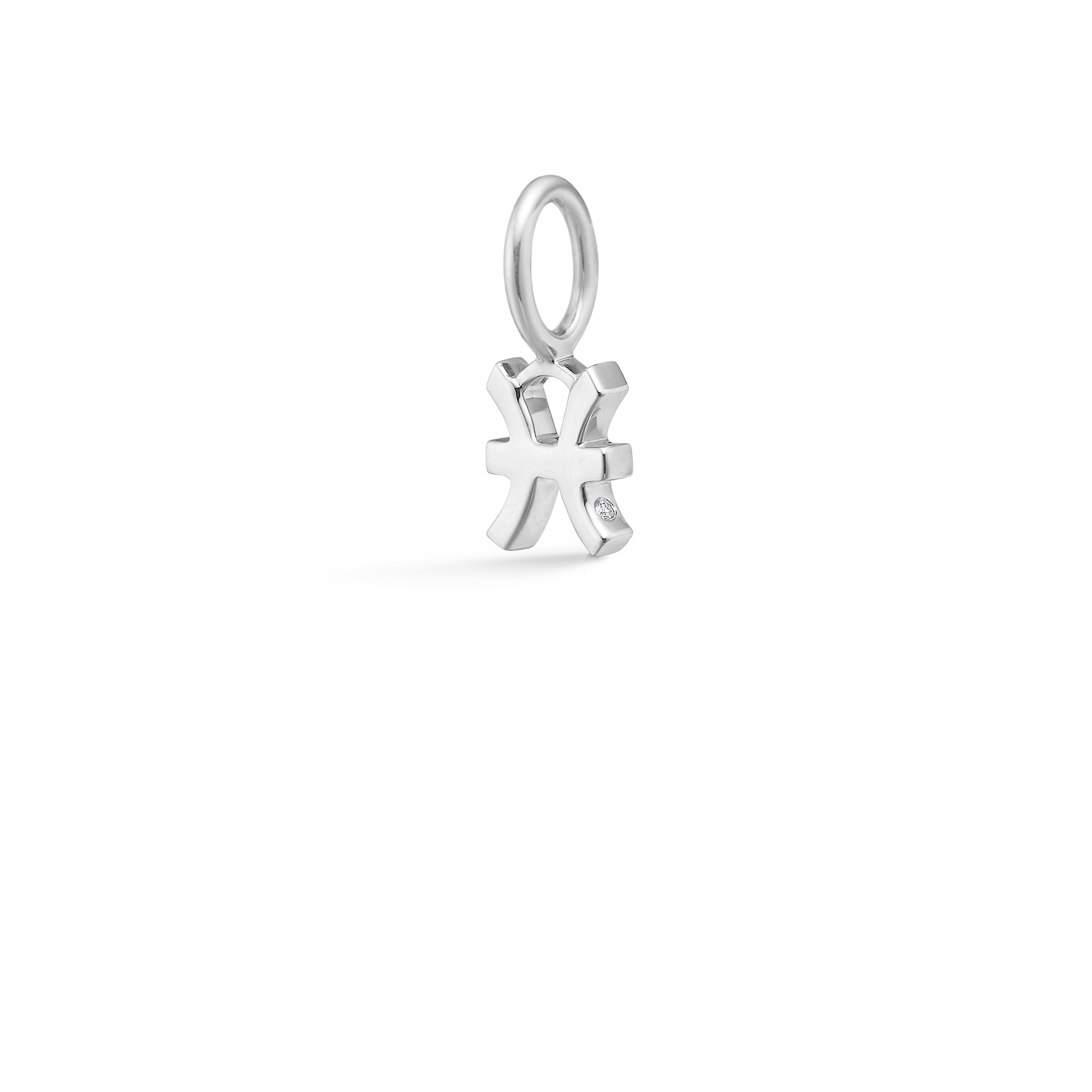 My Fisk vedhæng - 18kt Hvidguld