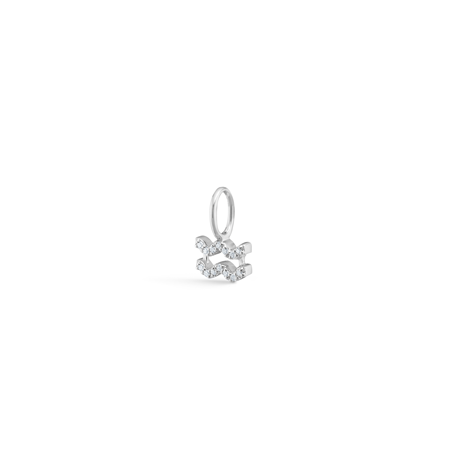 My Vandbære diamant vedhæng - 18kt Hvidguld