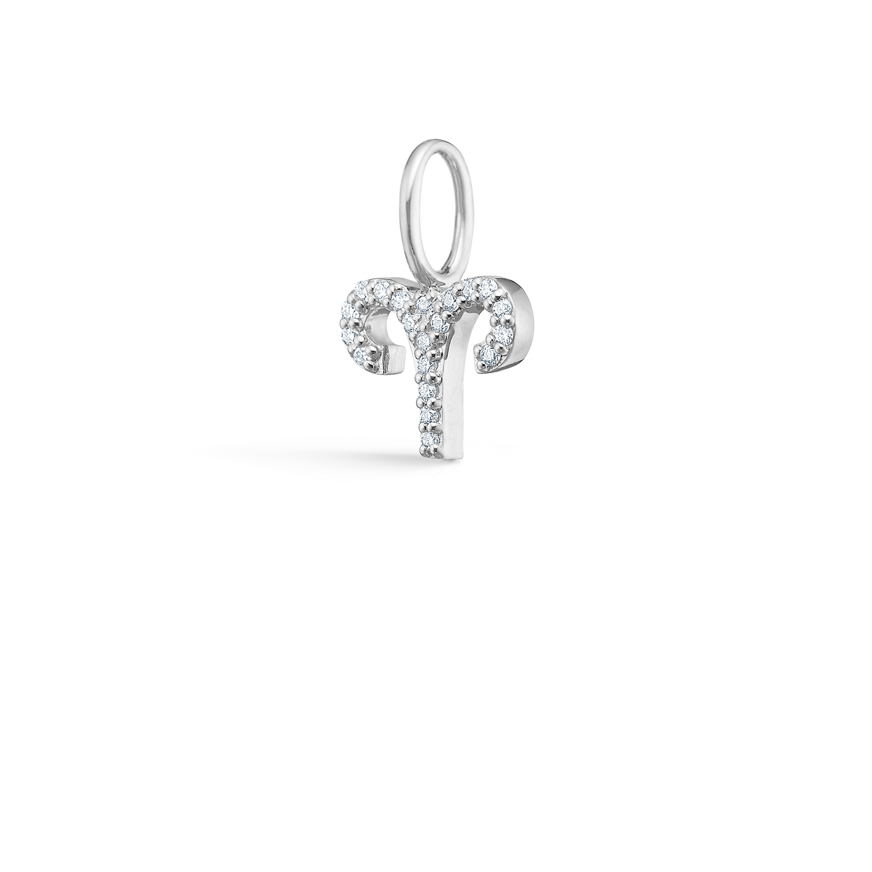 My Vædder diamant vedhæng - 18kt Hvidguld