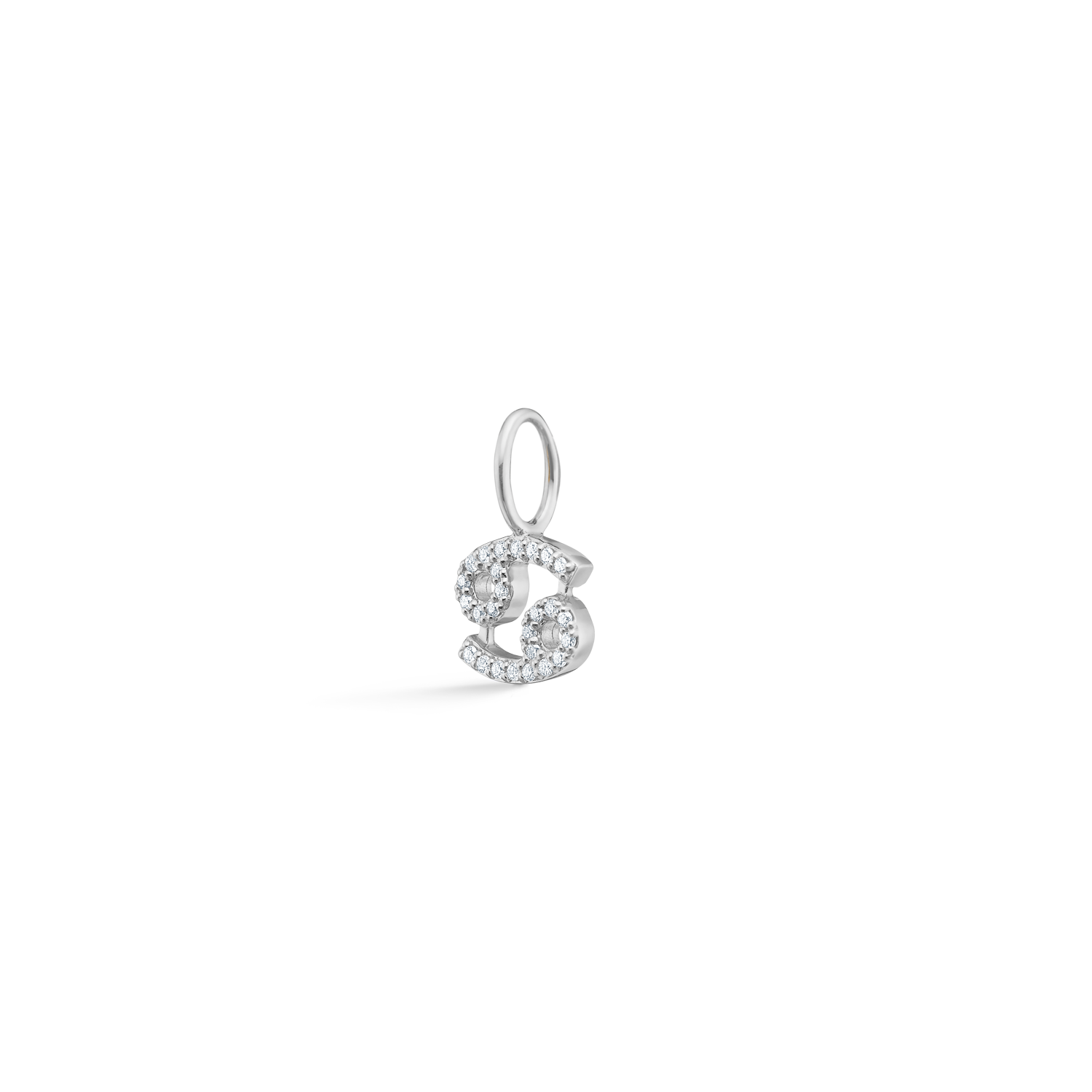 My Krebs diamant vedhæng - 18kt Hvidguld