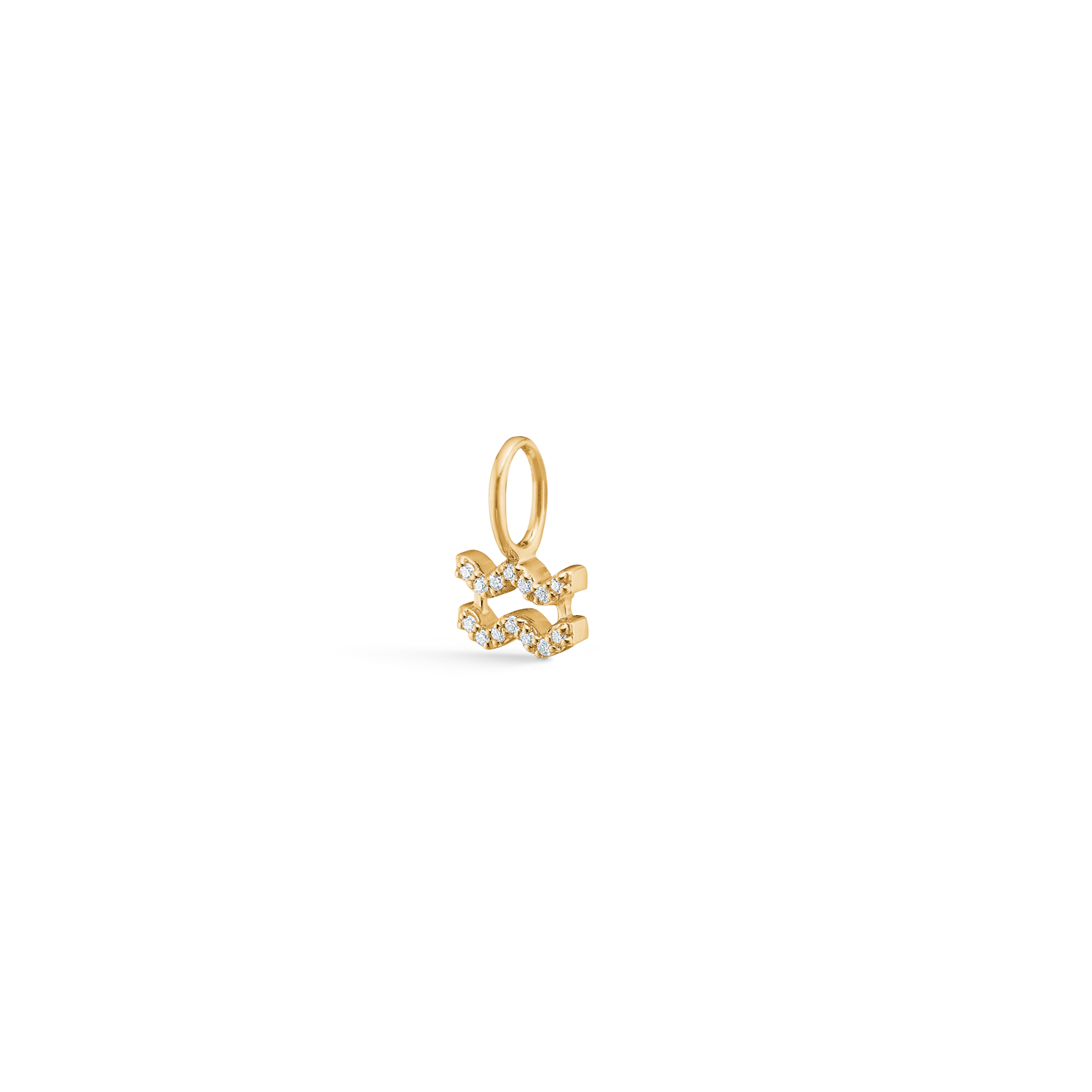 My Vandbære diamant vedhæng - 18kt Rødguld