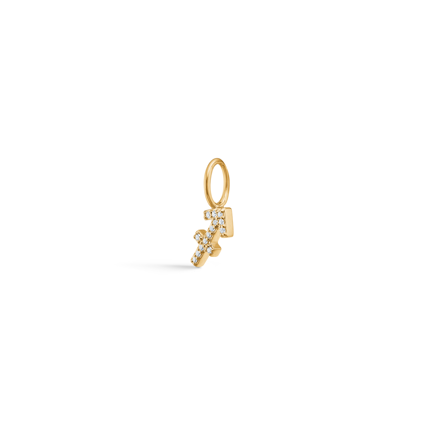 My Skytte diamant vedhæng - 18kt Rødguld