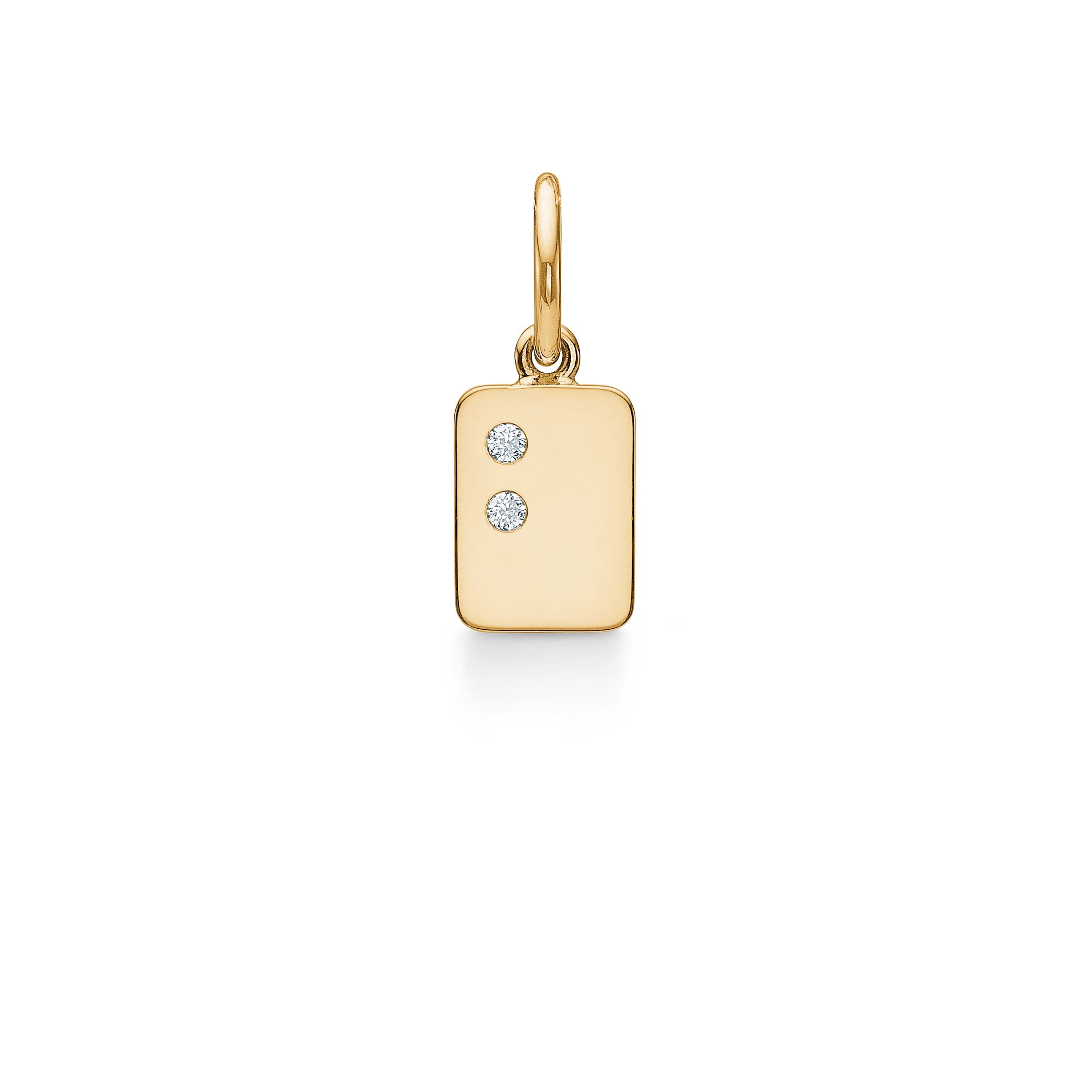 My Secret B vedhæng - 18kt Rødguld