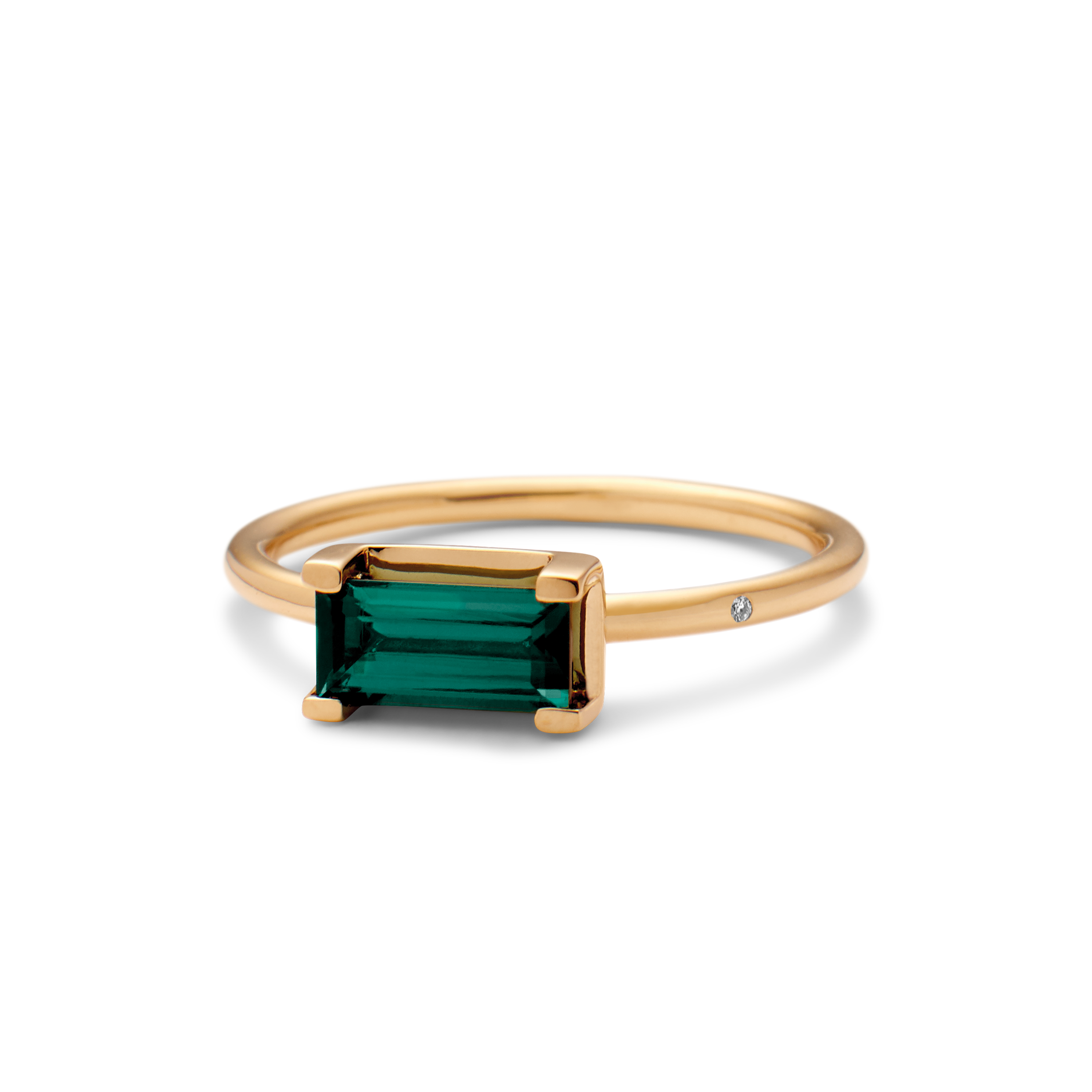Nord Green ring - 18kt Rødguld