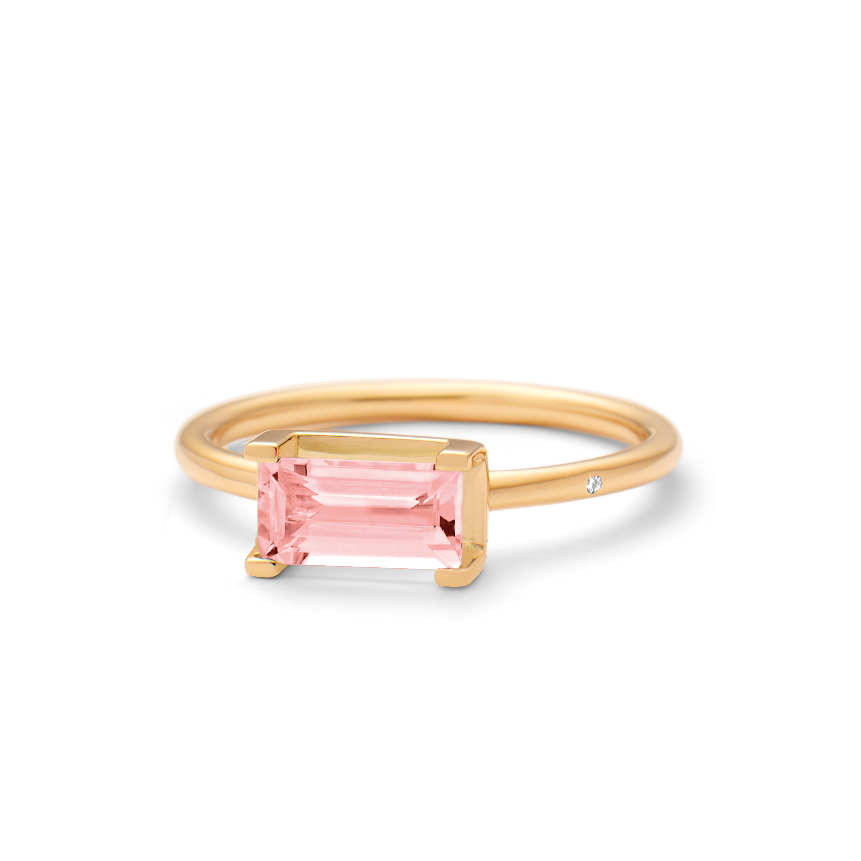 Nord Pink ring - 18kt Rødguld