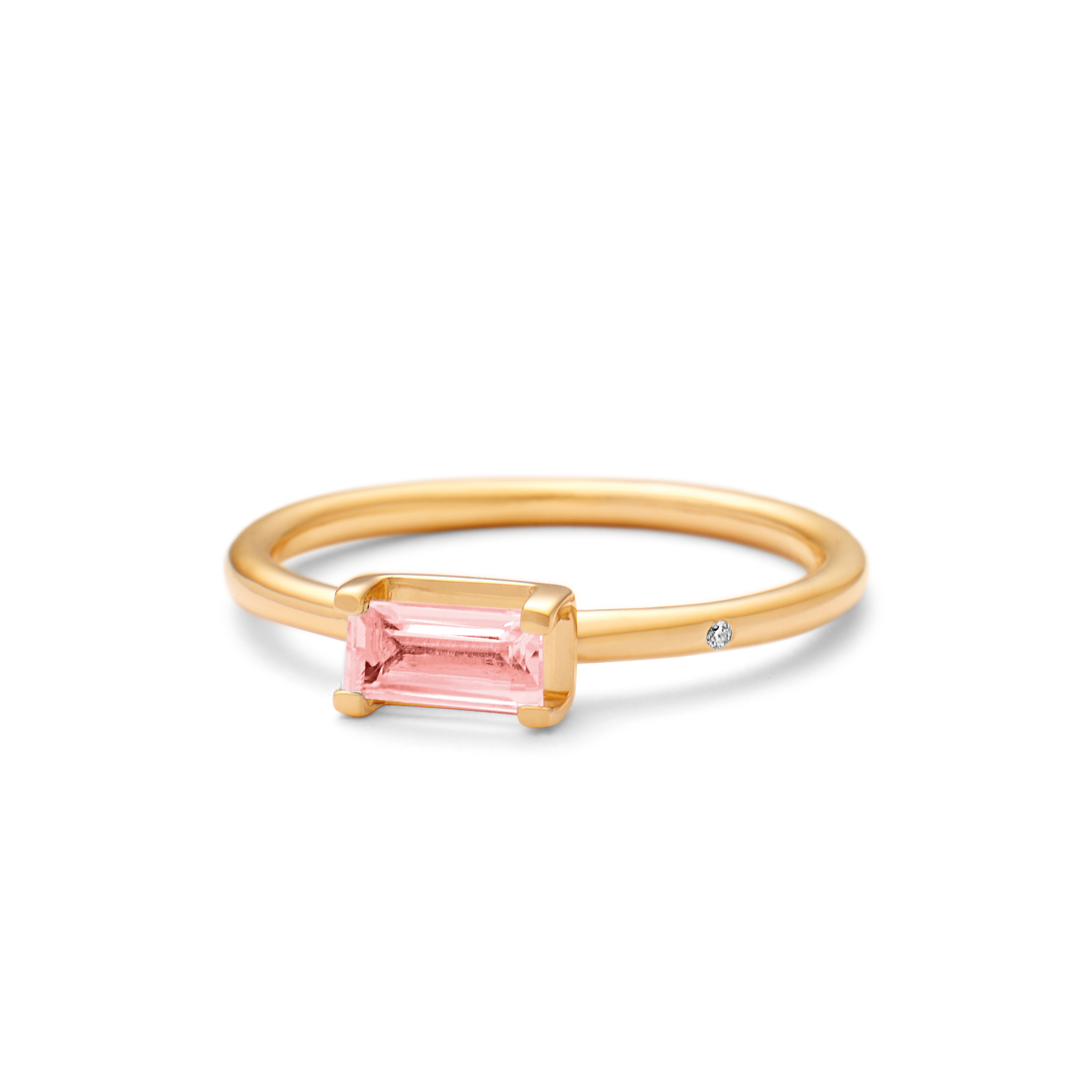 Nord Pink ring S - 18kt Rødguld