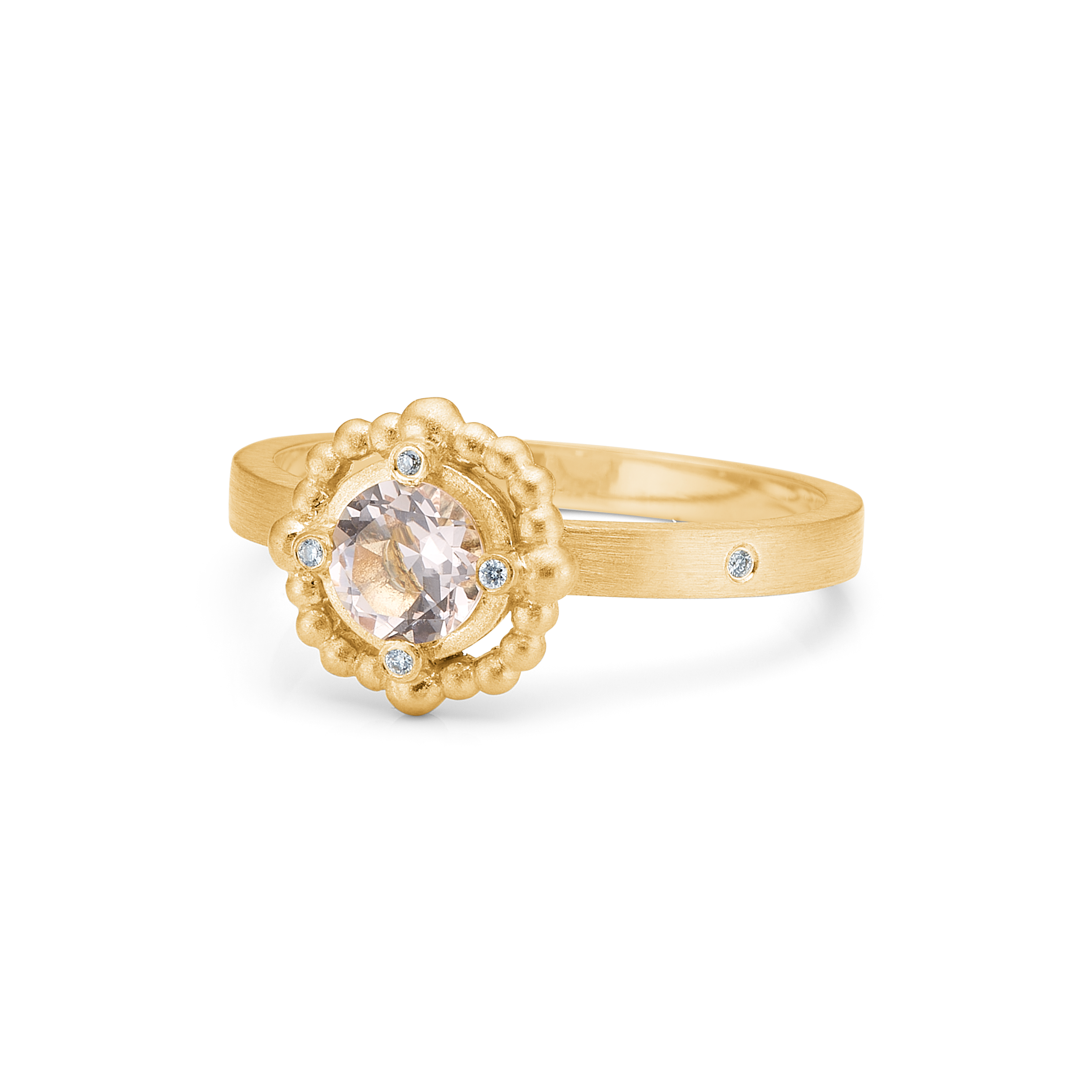 Orbit Rose ring - 18kt Rødguld