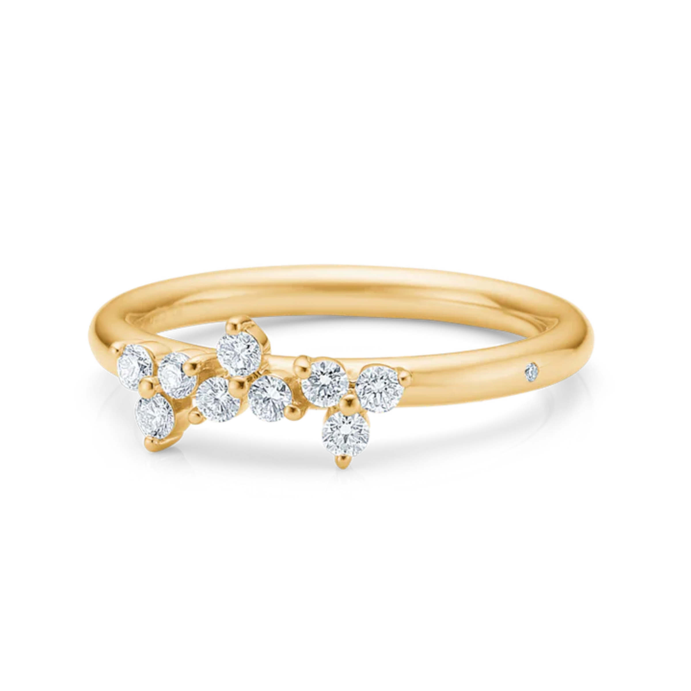Fryd diamantring M - 18kt Rødguld