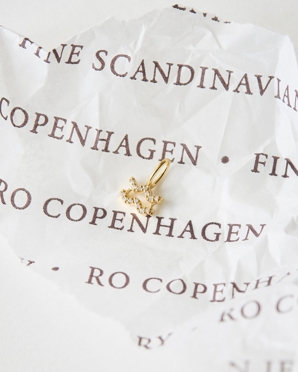 My Vandbære diamantvedhæng - 18kt Rødguld