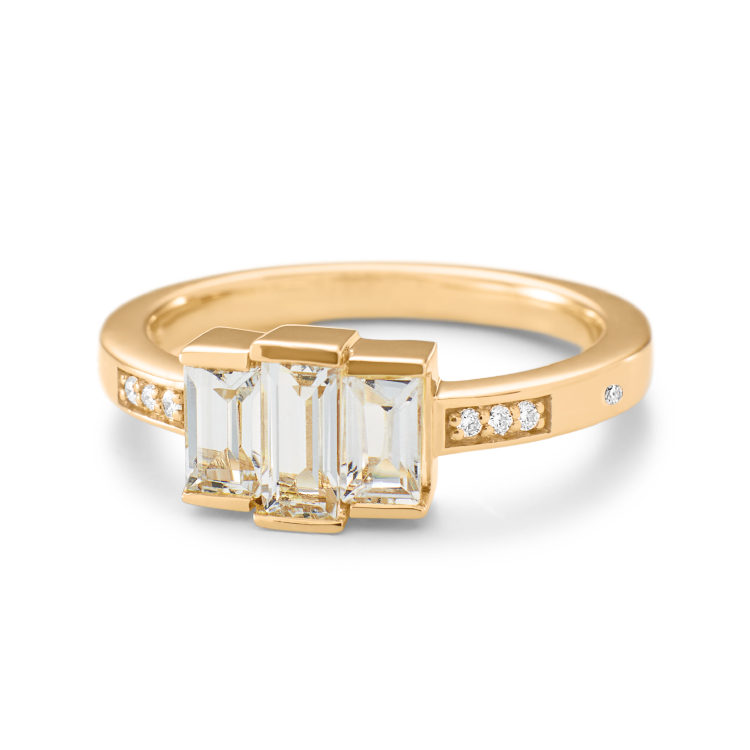 Meant to Be Her ring polished - 18kt Rødguld
