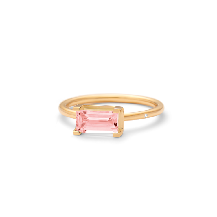 Nord Pink ring - 18kt Rødguld