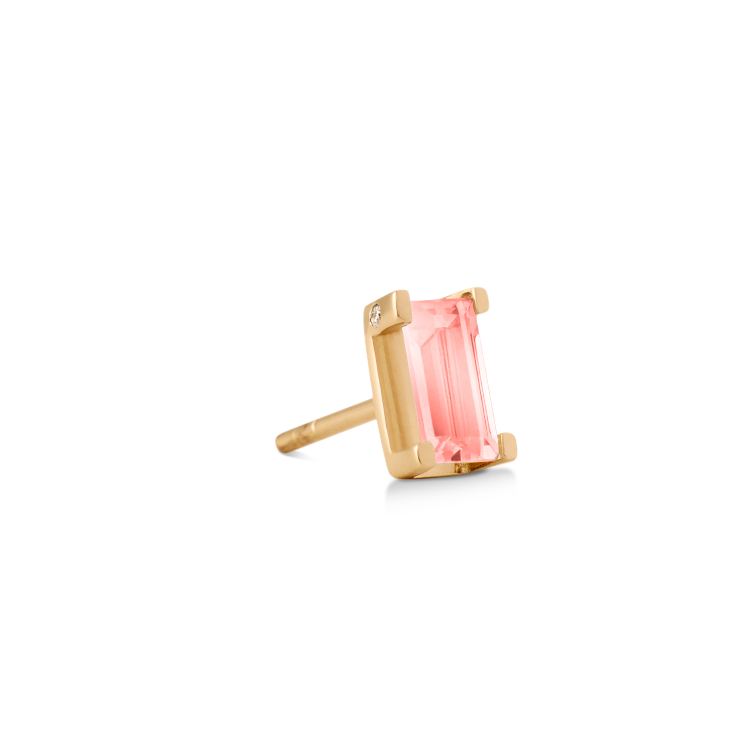 Nord Pink ørestik - 18kt Rødguld