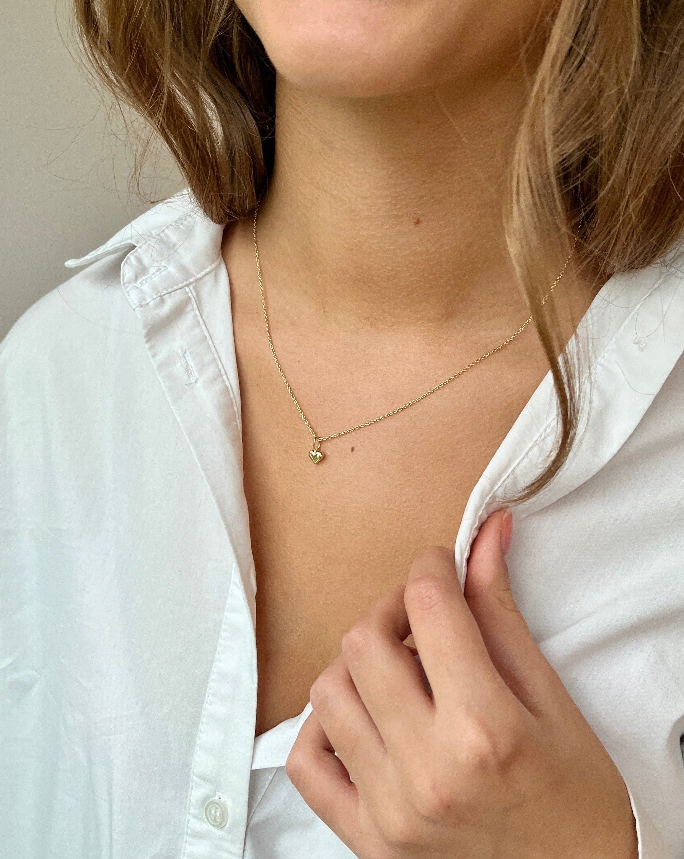 Symbols My Heart vedhæng - 18kt Rødguld