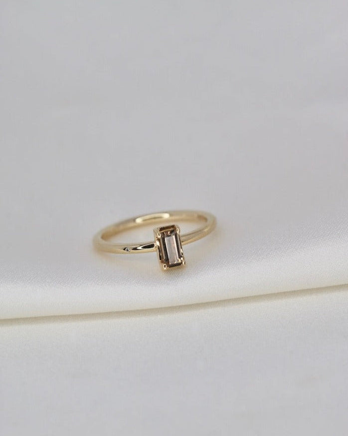 Nord Purity ring turned I - 18kt Rødguld