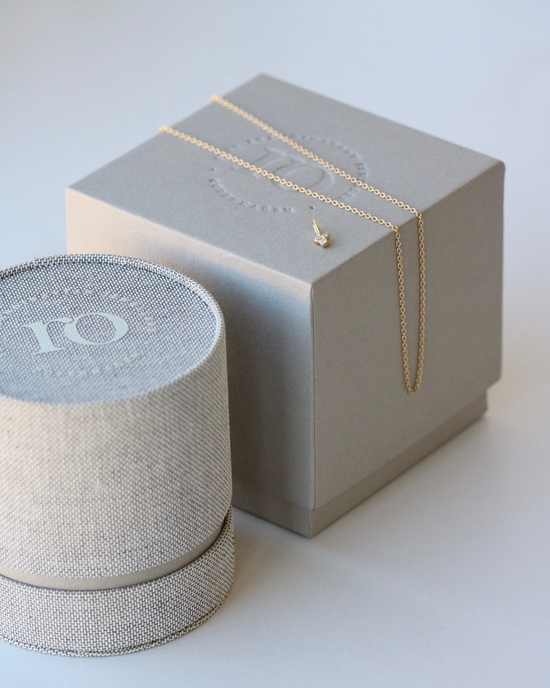 Ro halskæde - 18kt Rødguld