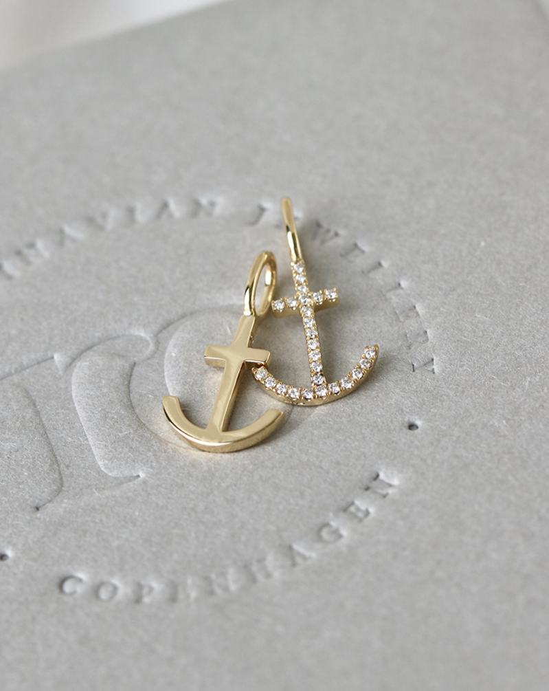 Symbols Håb Diamant vedhæng - 18kt Rødguld