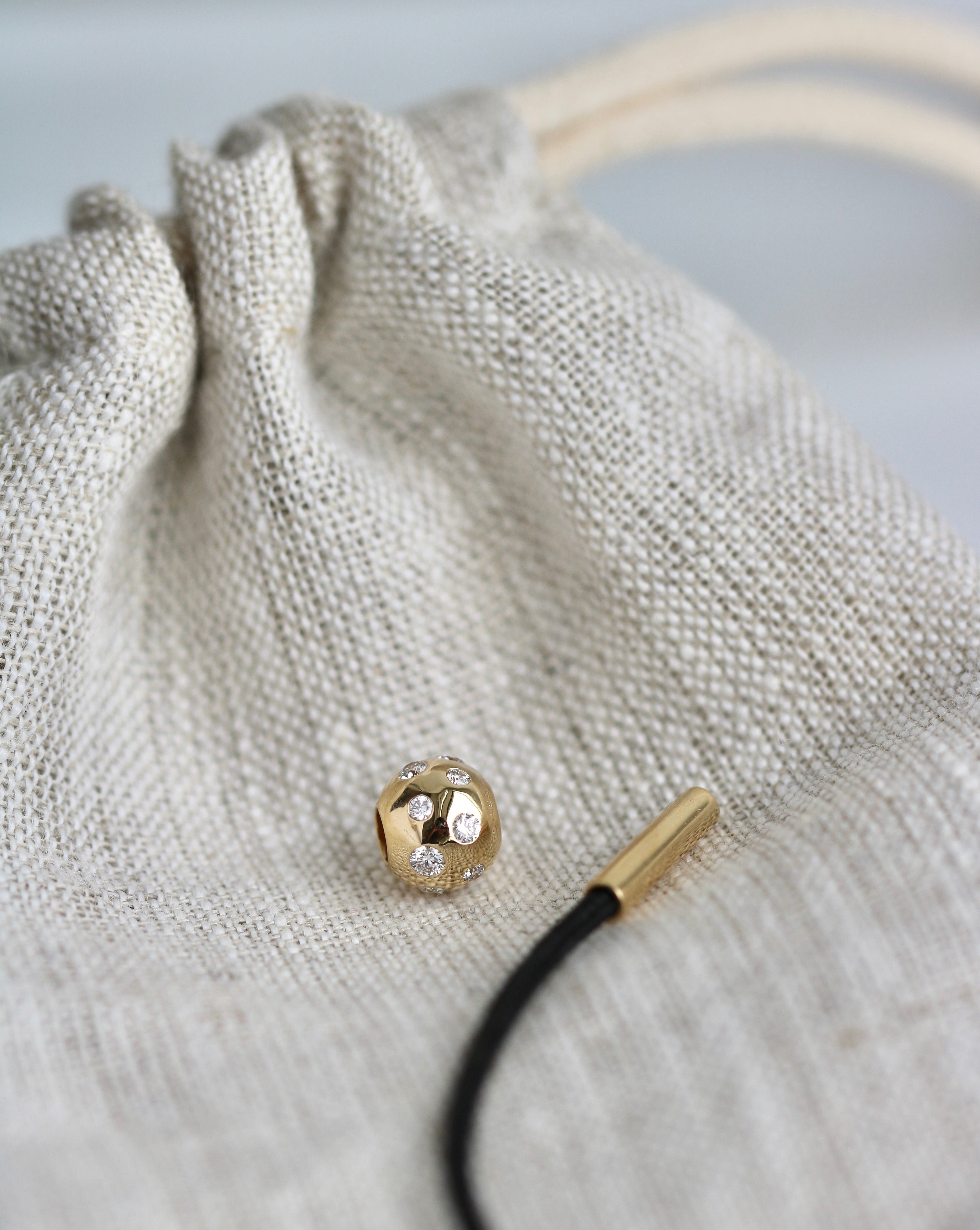 Inner Peace Diamantdrys perle - 18kt Rødguld