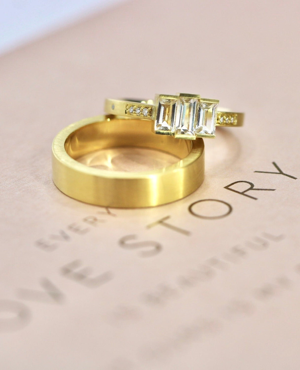 Meant to Be Her ring - 18kt Rødguld