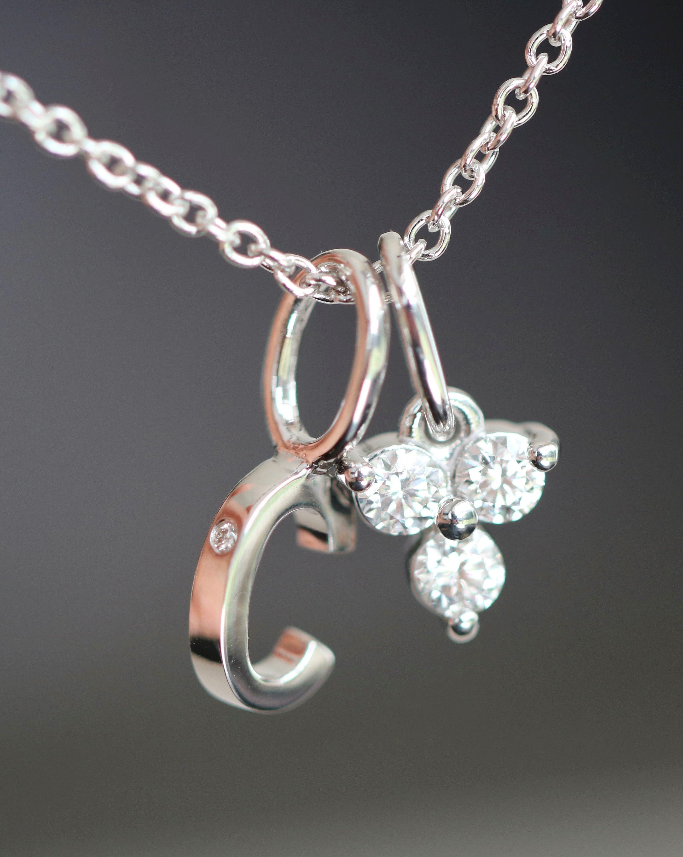 Fryd diamant vedhæng - 18kt Hvidguld