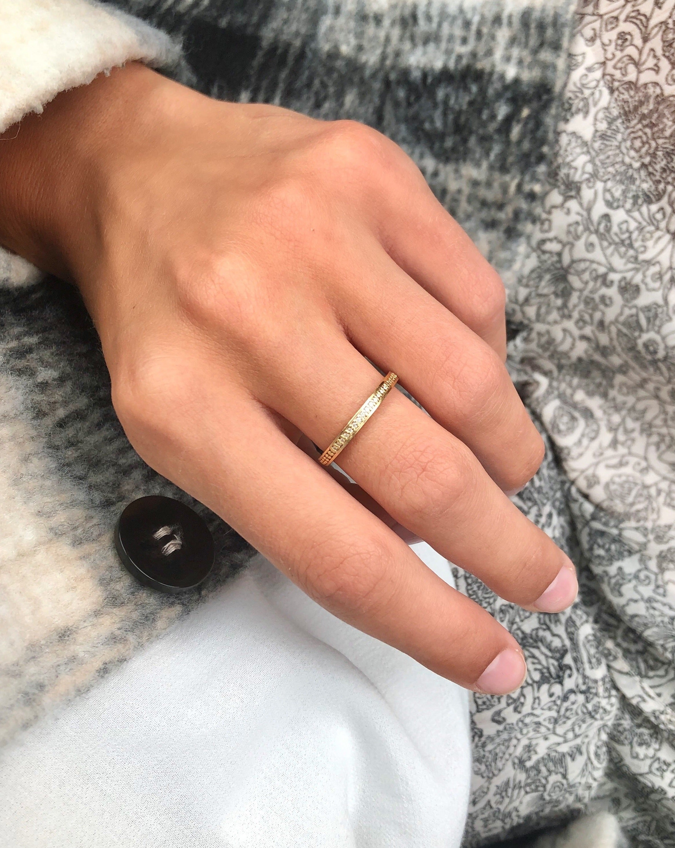 Orbit Alliancering - 18kt Rødguld