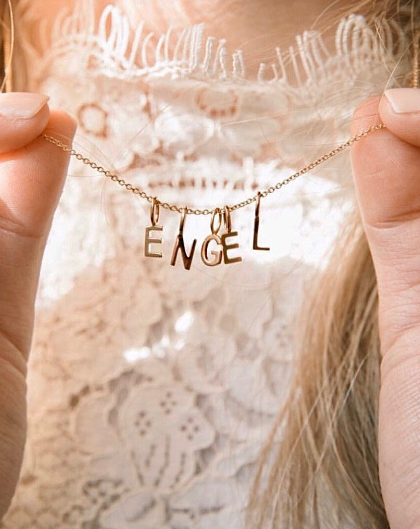 My G vedhæng - 18kt Rødguld