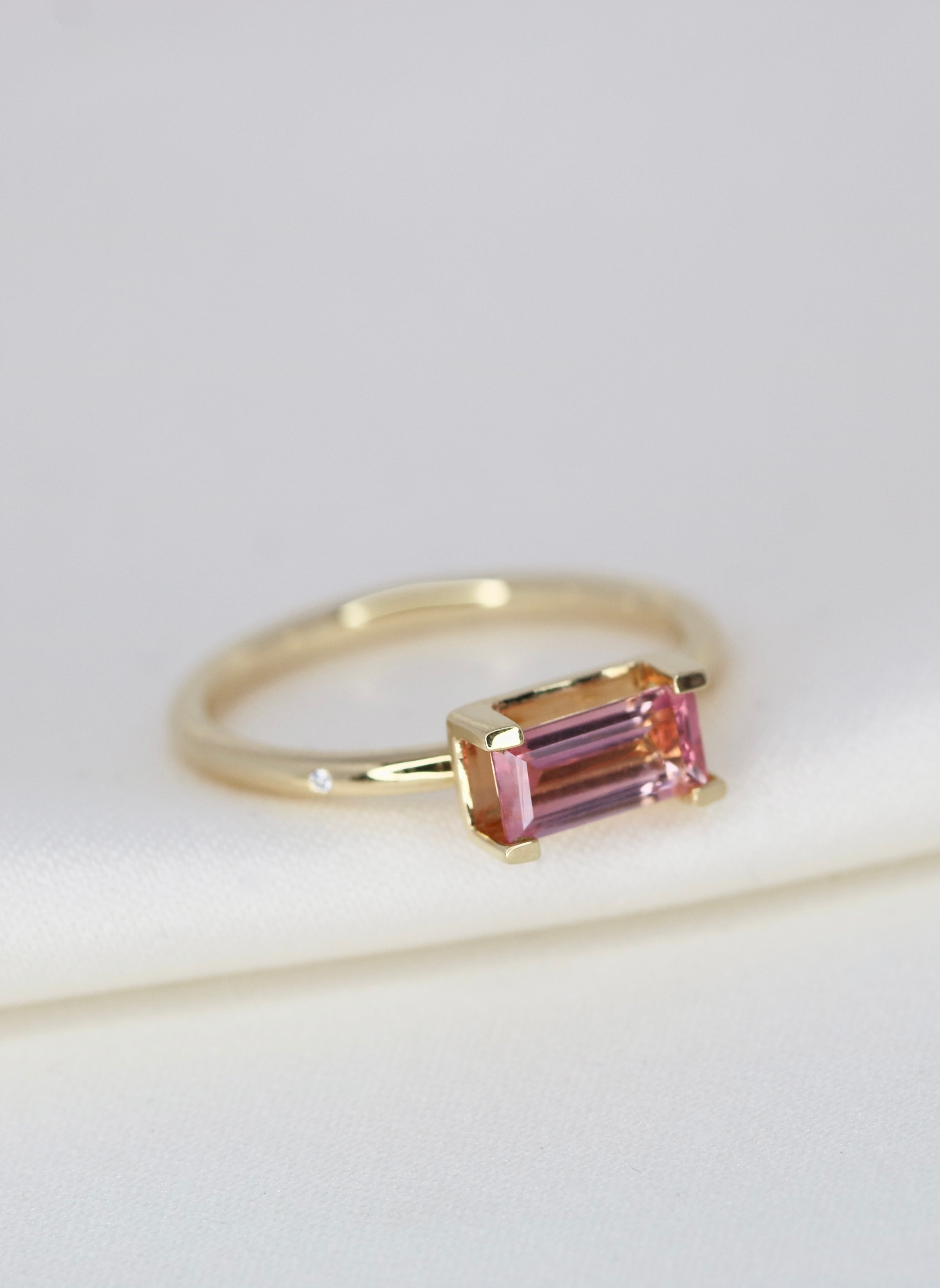 Nord Pink ring - 18kt Rødguld