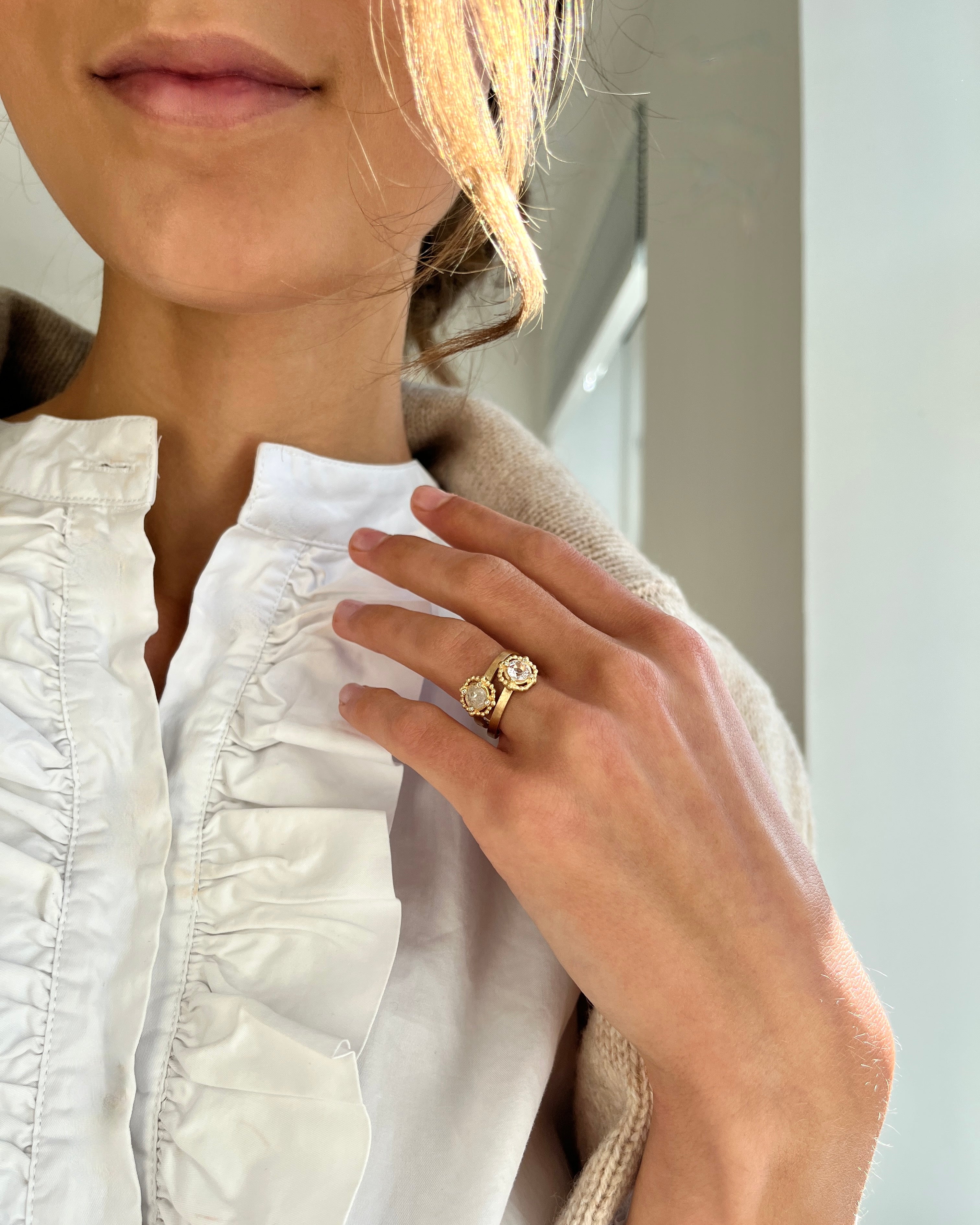 Orbit Rose ring - 18kt Rødguld