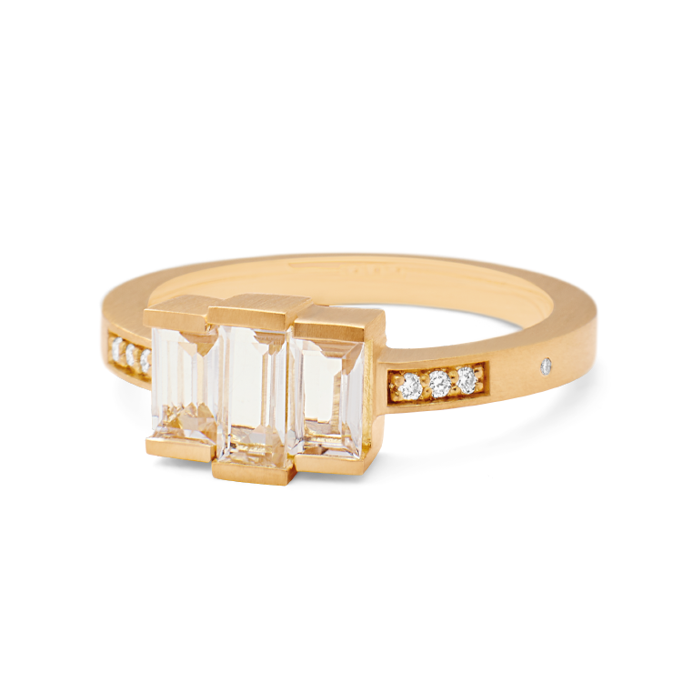 Meant to Be Her ring - 18kt Rødguld