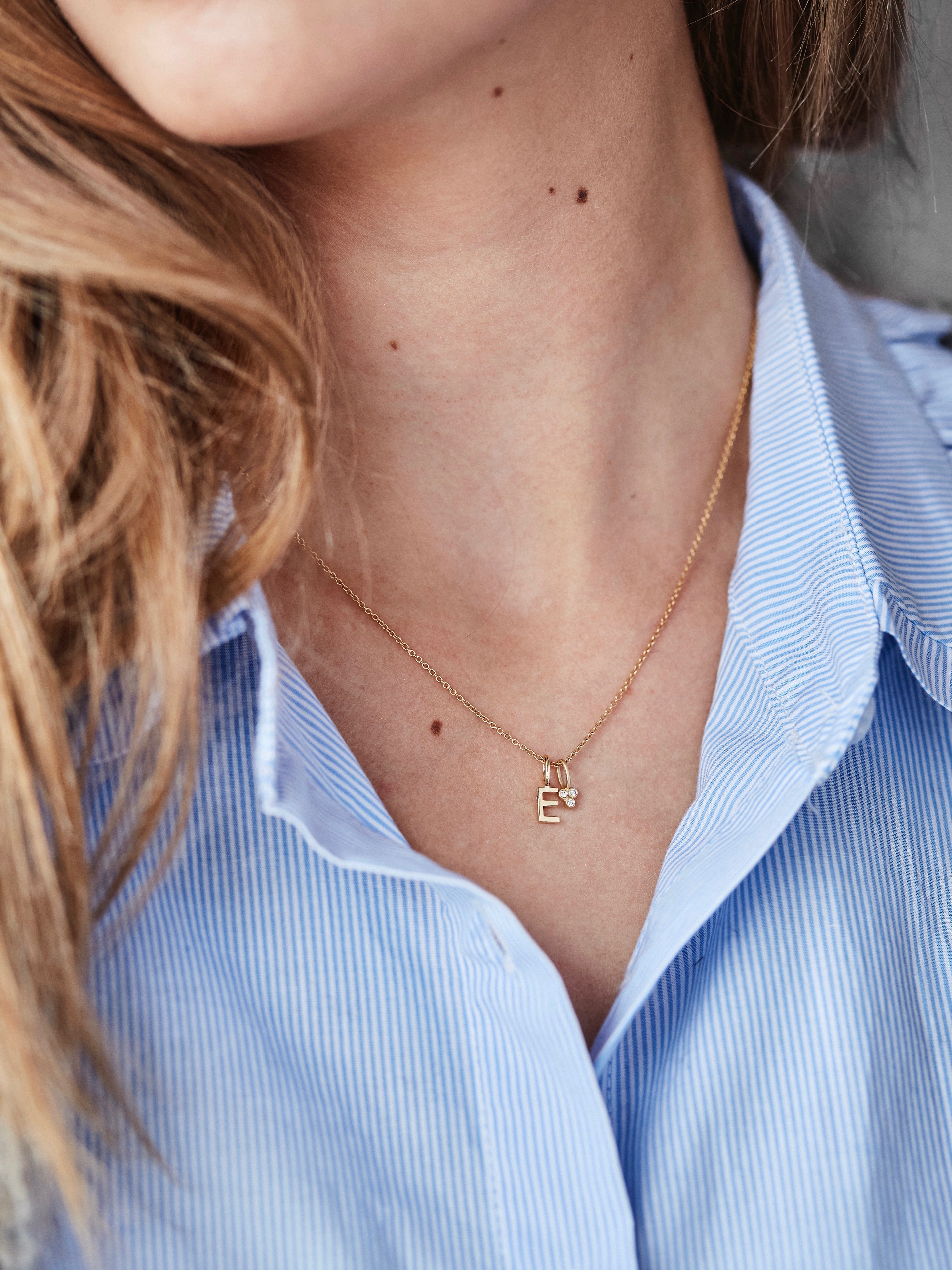 Orbit Dot vedhæng - 18kt Rødguld