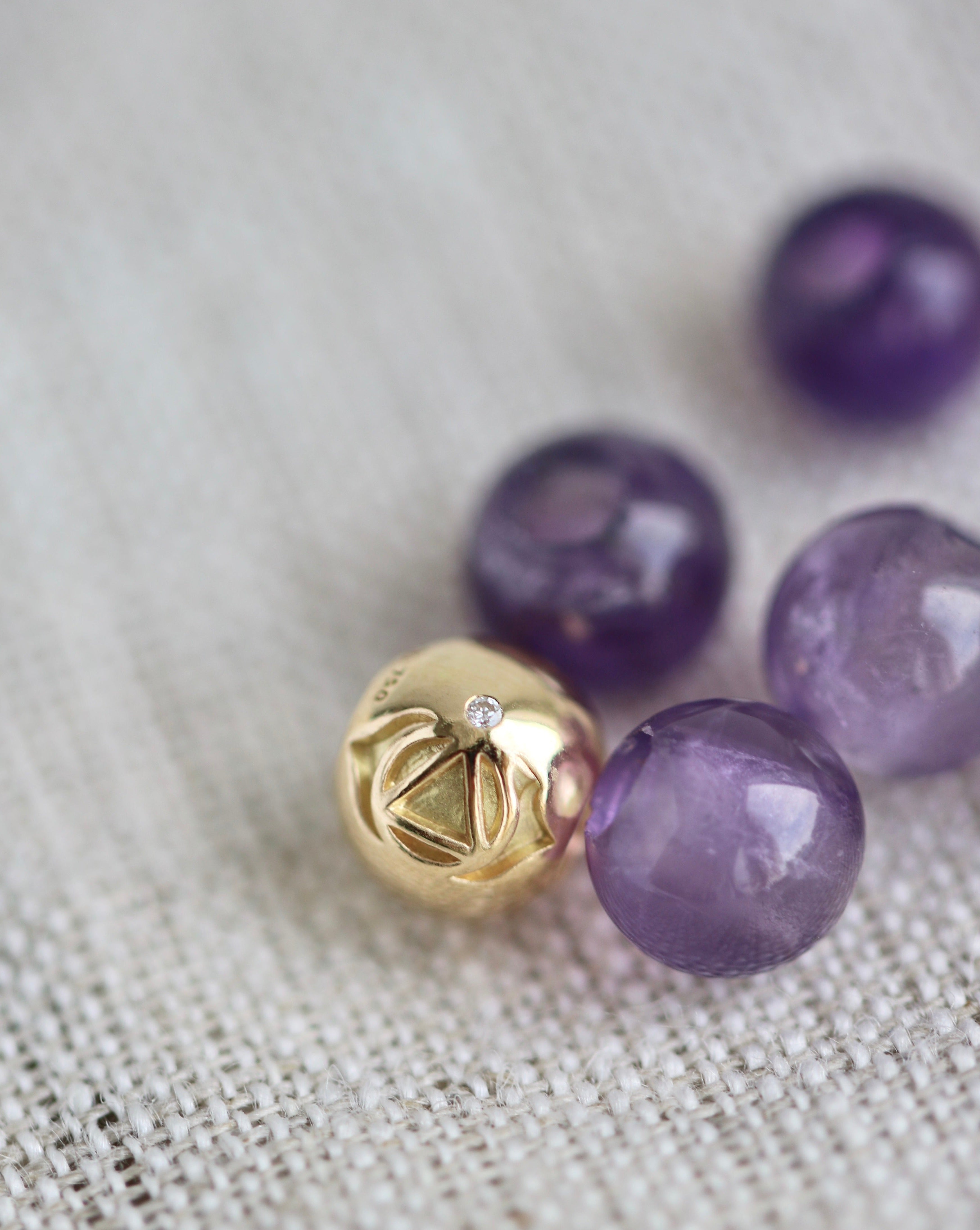 Inner Peace Pandechakra Perle - 18kt Rødguld