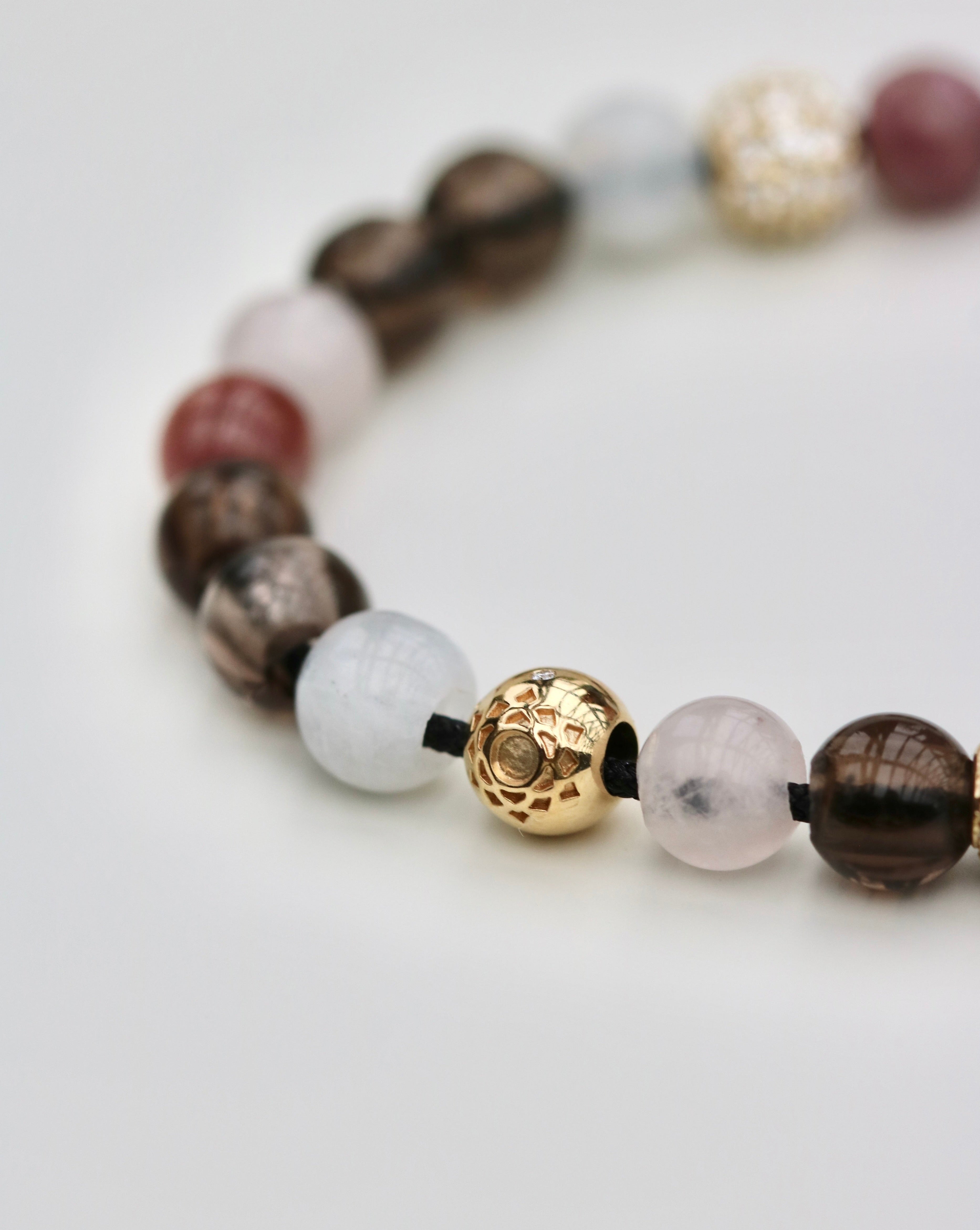 Inner Peace Kronechakra perle - 18kt Rødguld