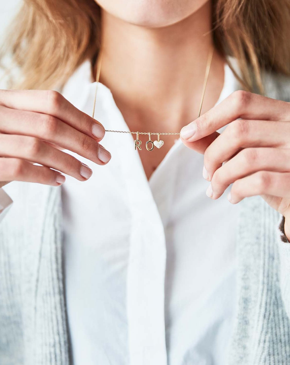 My Z vedhæng - 18kt Rødguld