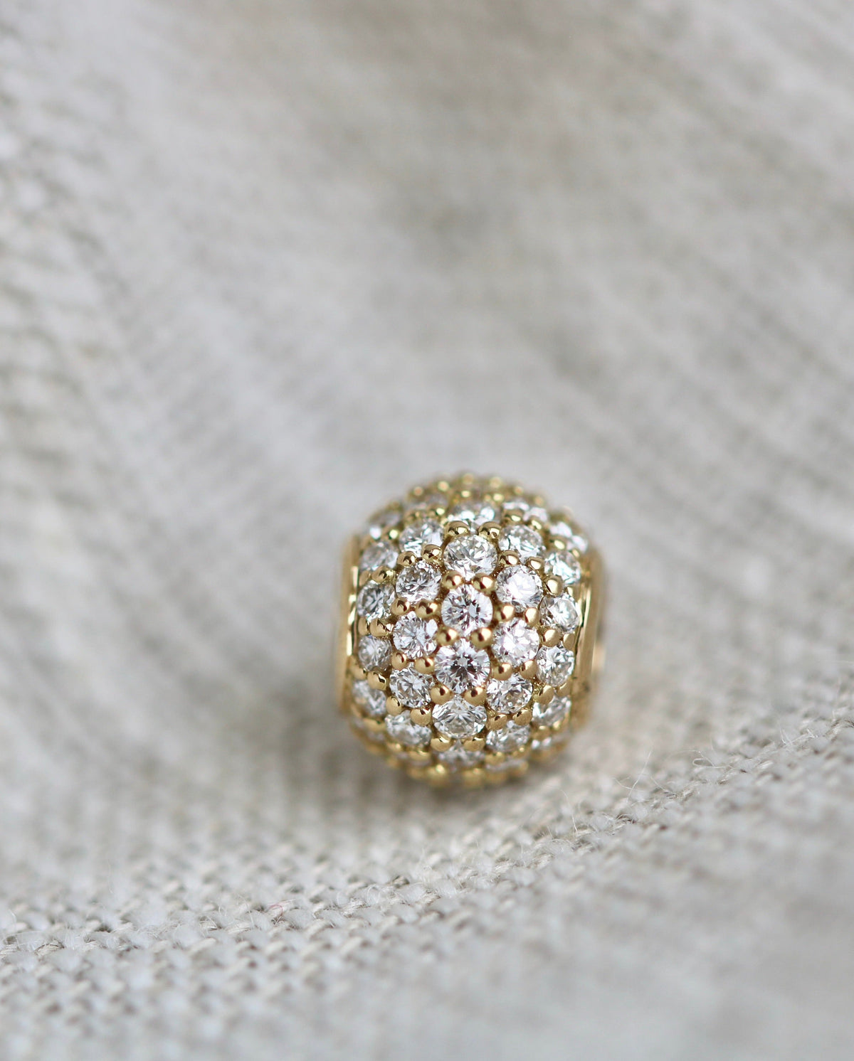 Inner Peace Petit diamantperle - 18kt Rødguld