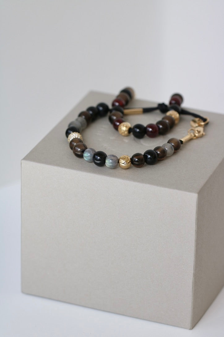 Inner Peace Handlekraft armbånd - 18kt Rødguld