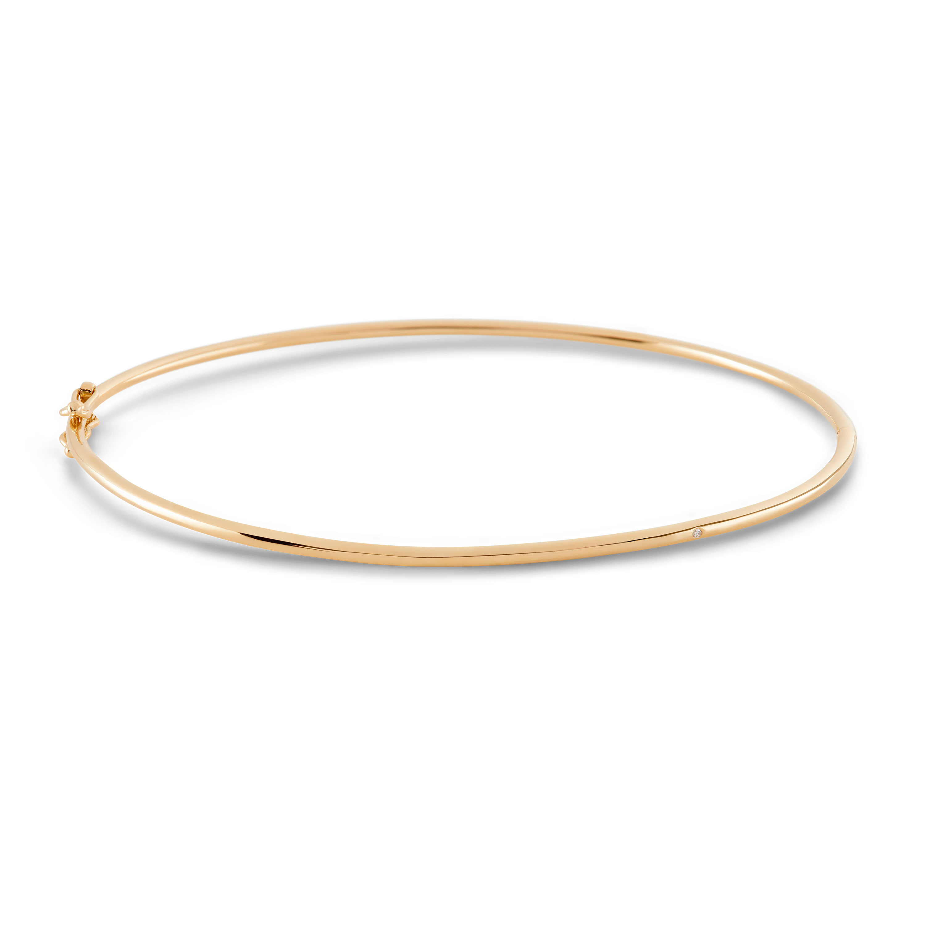 Raw armring - 18kt Rødguld