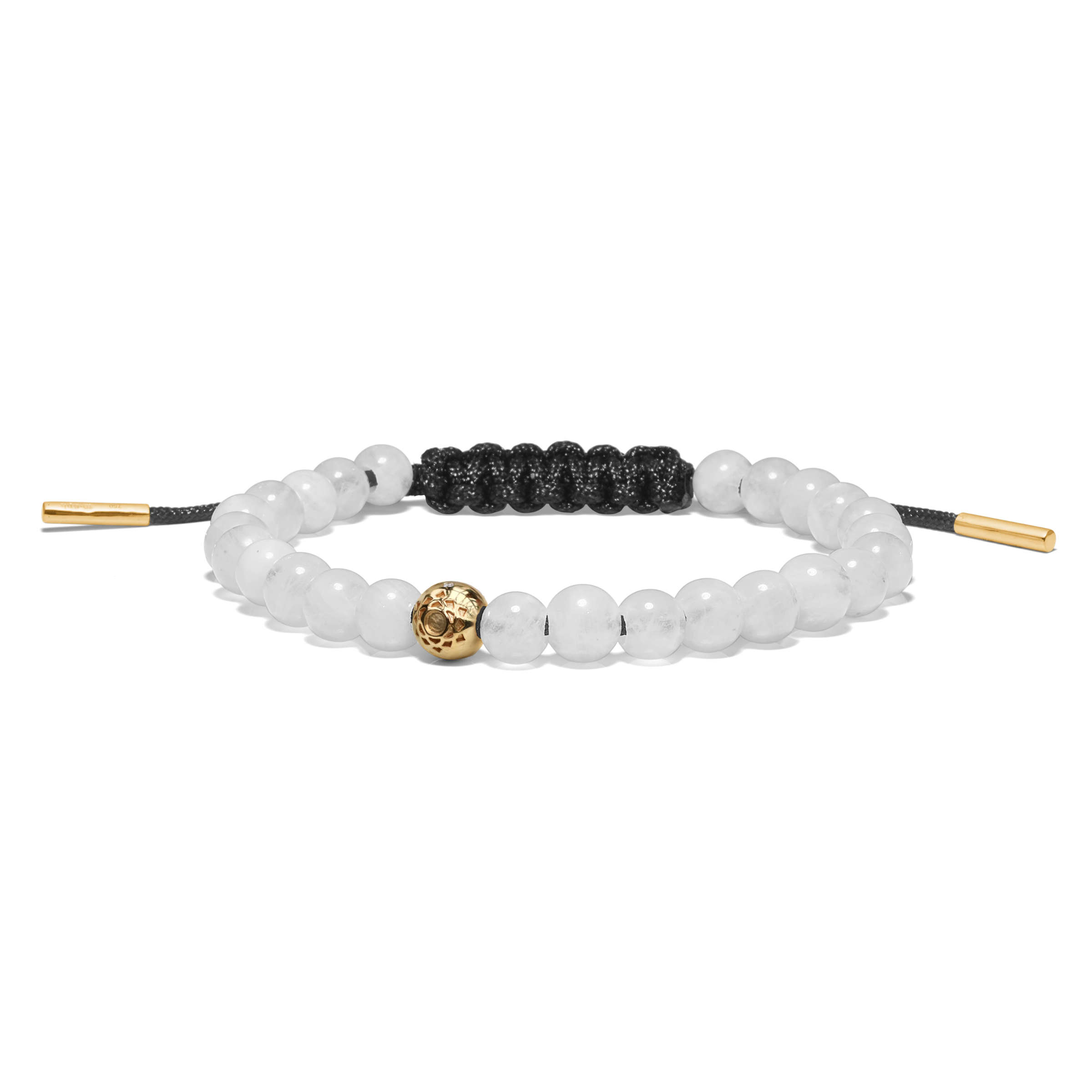Inner Peace Krone Chakra armbånd - 18kt Rødguld