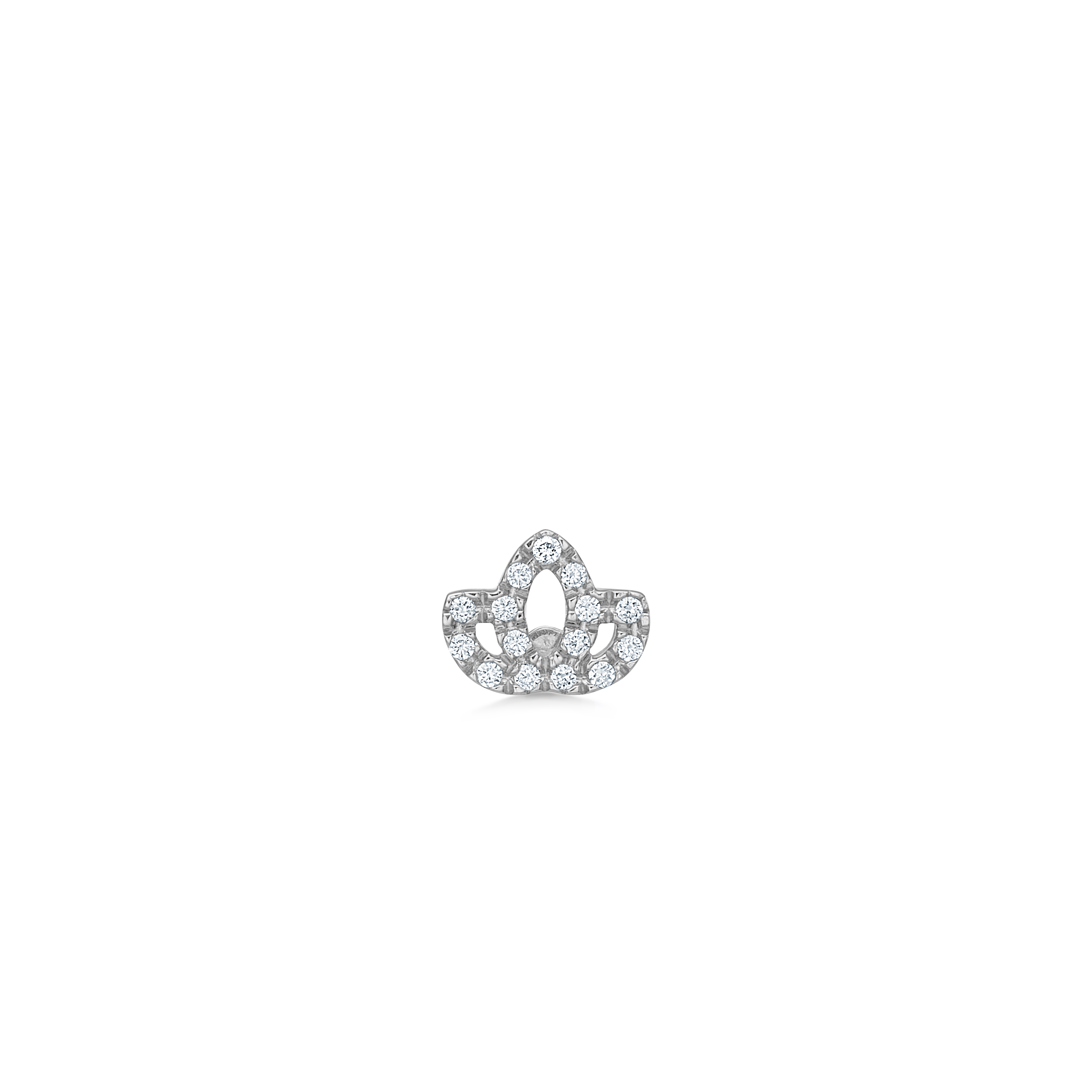 Symbols Lotus diamantørering - 18kt Hvidguld