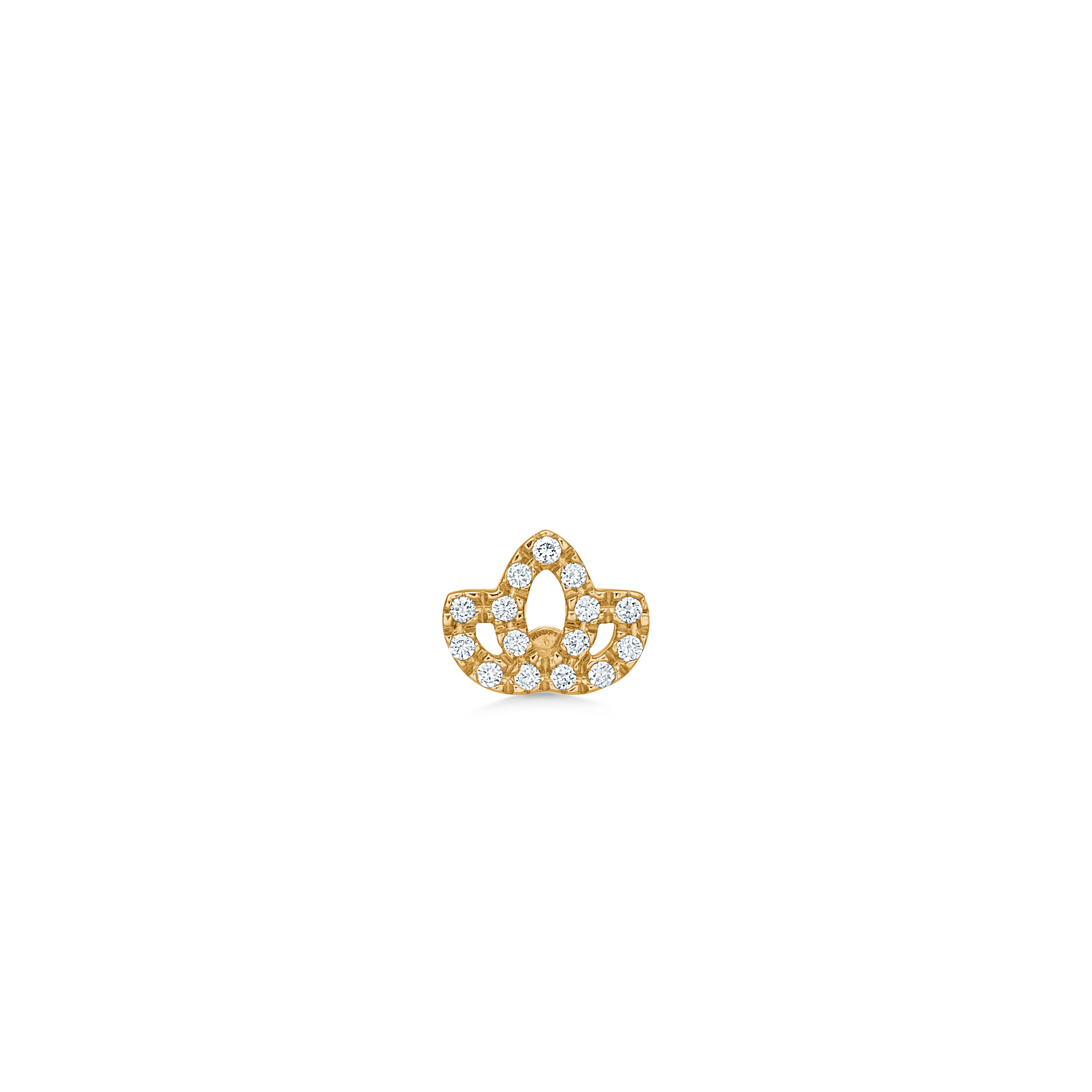 Symbols Lotus diamantørering - 18kt Rødguld