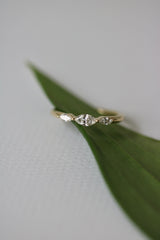 Meant to be her diamantring - 18kt Hvidguld