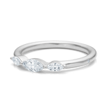 Meant to be her diamantring - 18kt Hvidguld