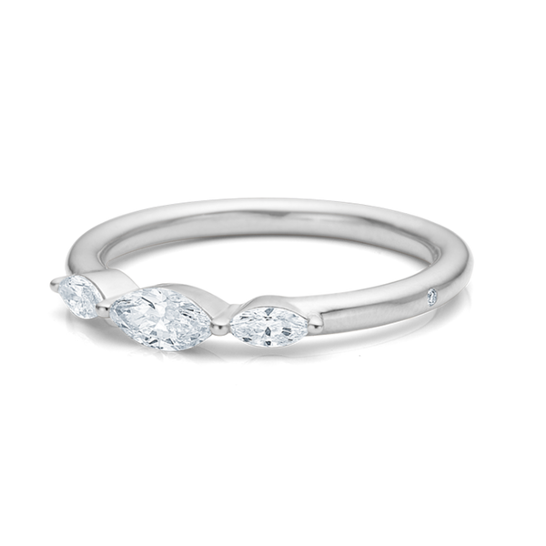 Meant to be her diamantring - 18kt Hvidguld