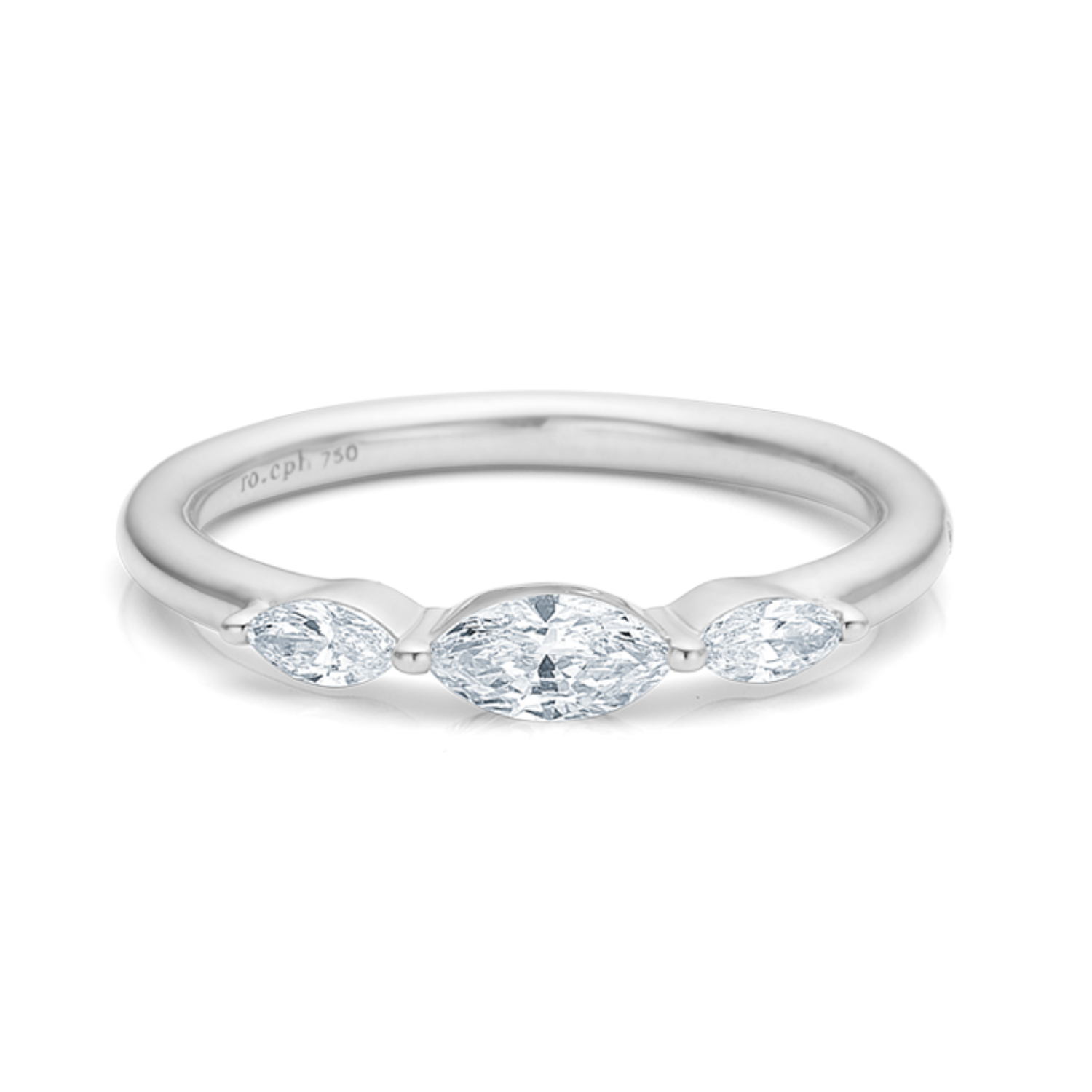 Meant to be her diamantring - 18kt Hvidguld