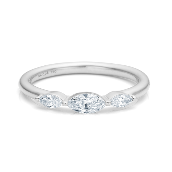 Meant to be her diamantring - 18kt Hvidguld