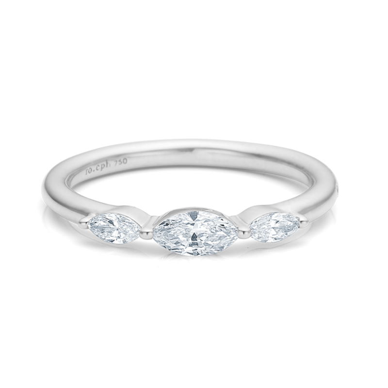 Meant to be her diamantring - 18kt Hvidguld