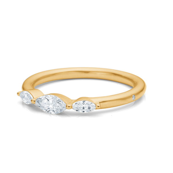 Meant to be her diamantring - 18kt Rødguld