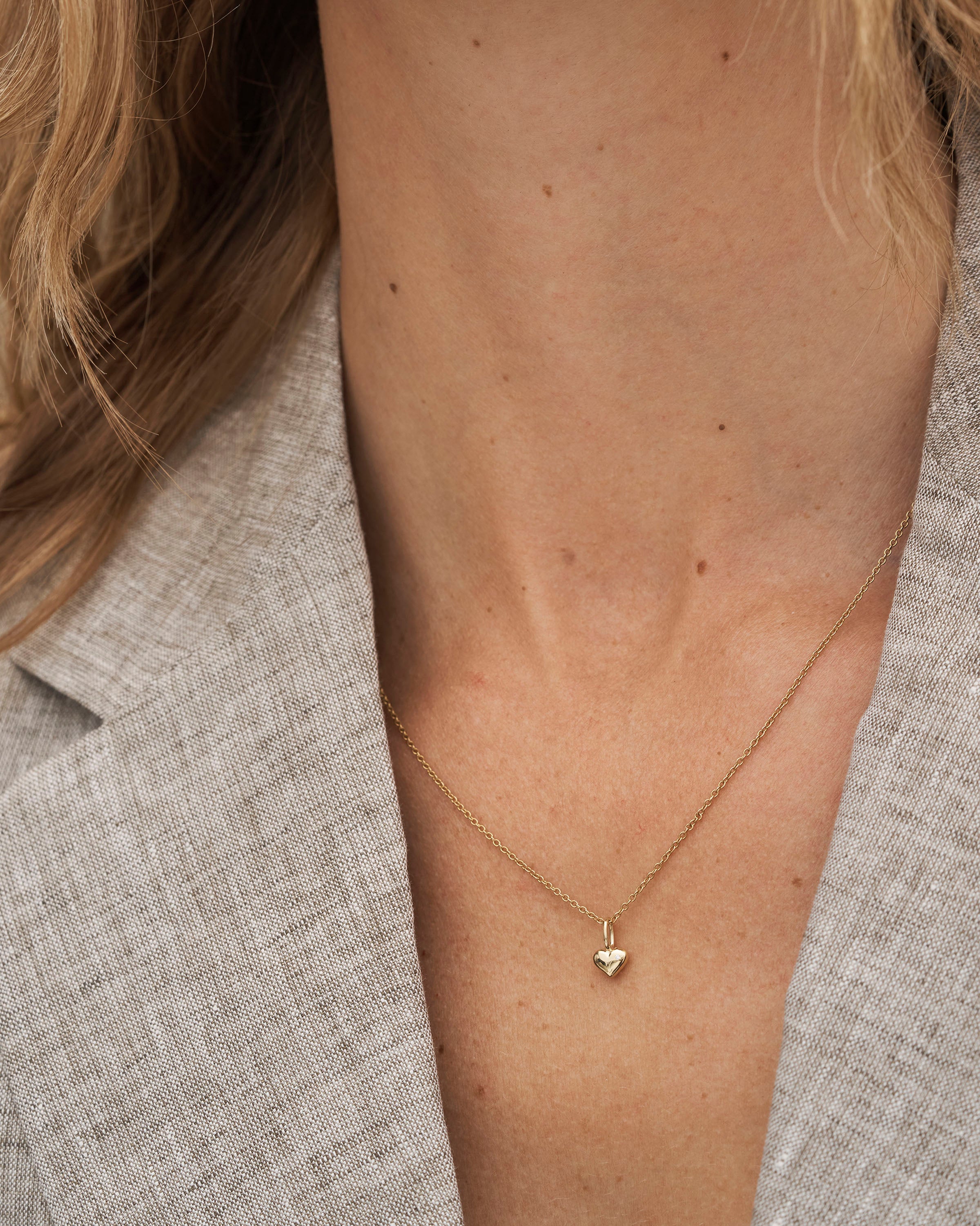 Symbols My Heart vedhæng - 18kt Rødguld